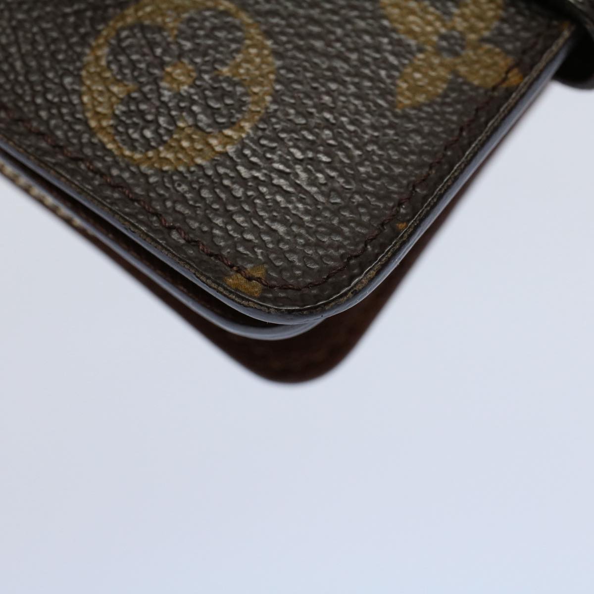 LOUIS VUITTON Monogram Compact Zip Wallet M61667 LV tb877