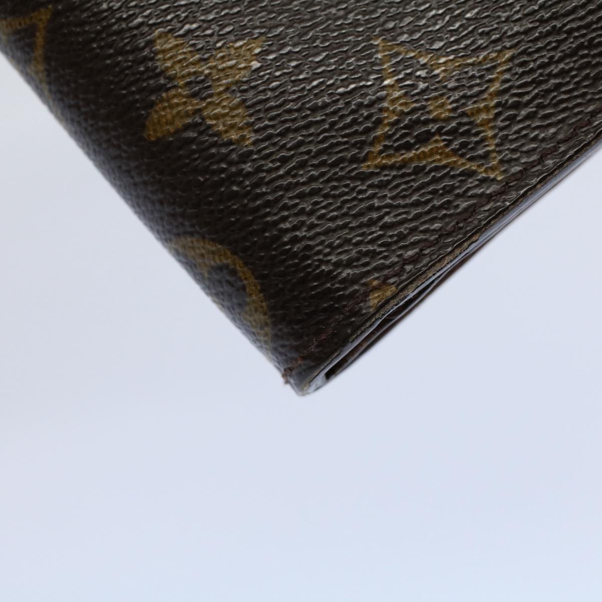 LOUIS VUITTON Monogram Compact Zip Wallet M61667 LV tb877