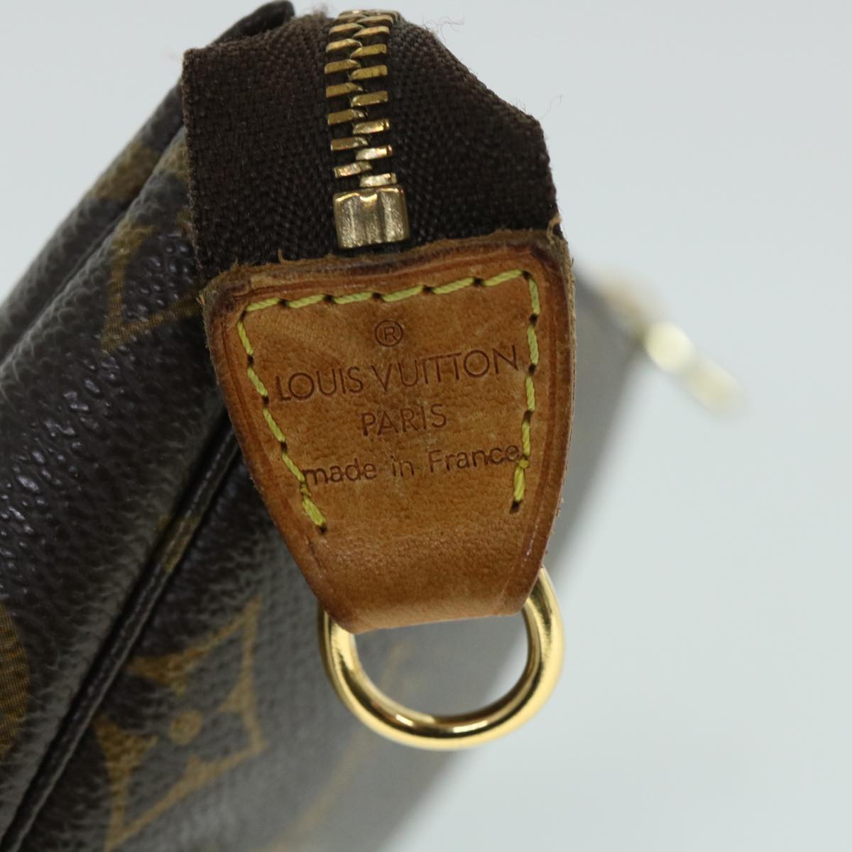 LOUIS VUITTON Monogram Mini Pochette Accessoires Pouch M95804 LV tb898