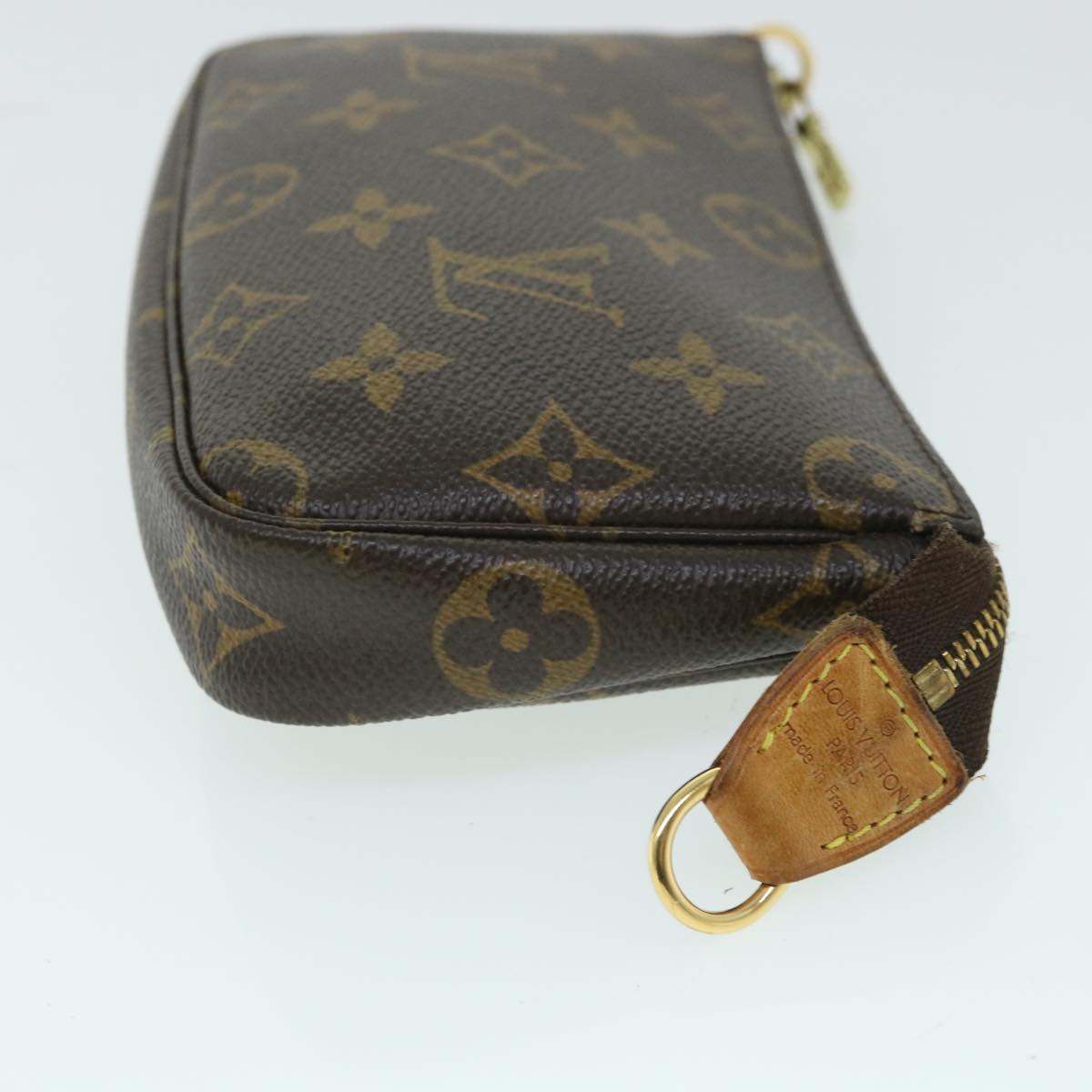 LOUIS VUITTON Monogram Mini Pochette Accessoires Pouch M95804 LV tb898