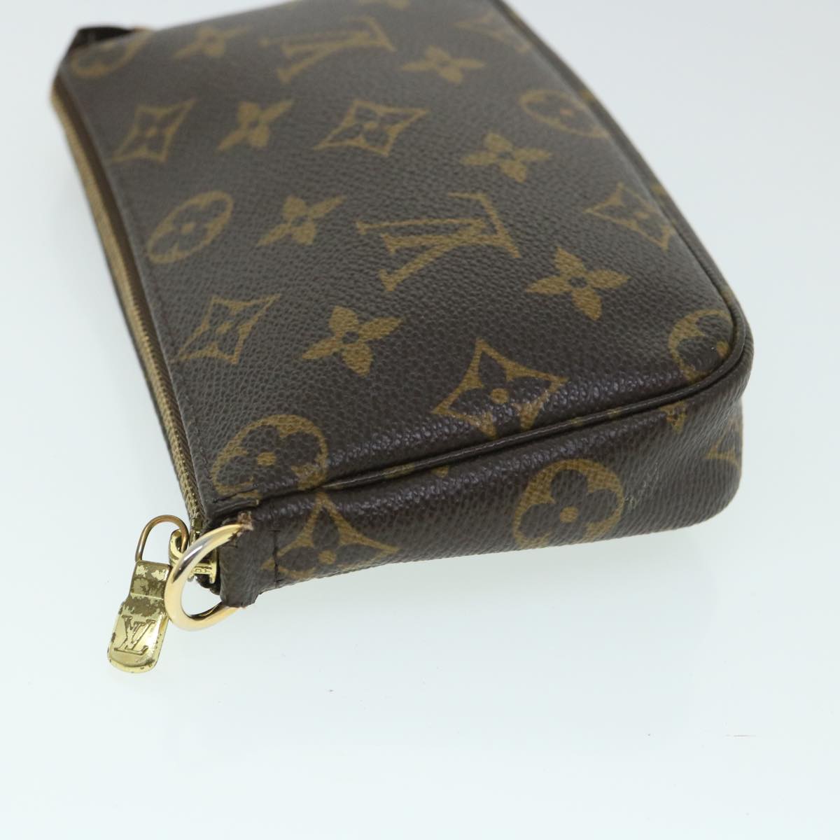 LOUIS VUITTON Monogram Mini Pochette Accessoires Pouch M95804 LV tb898