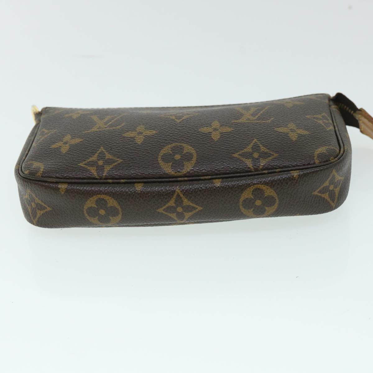 LOUIS VUITTON Monogram Mini Pochette Accessoires Pouch M95804 LV tb898