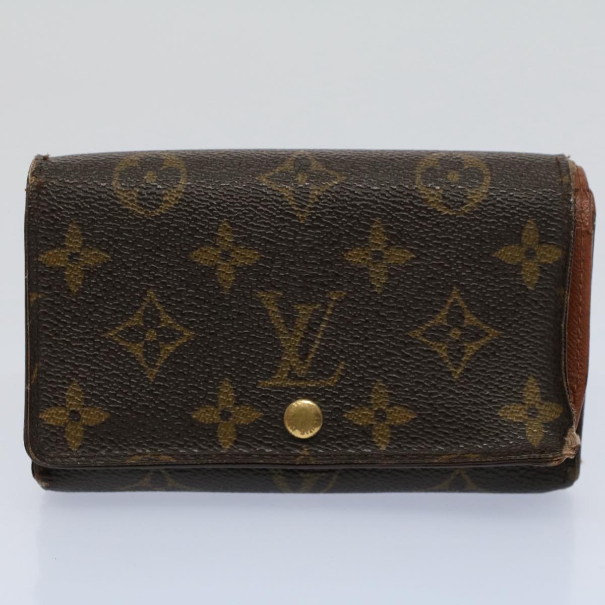LOUIS VUITTON Monogram Epi Wallet Pass Case 5Set Brown LV tb903
