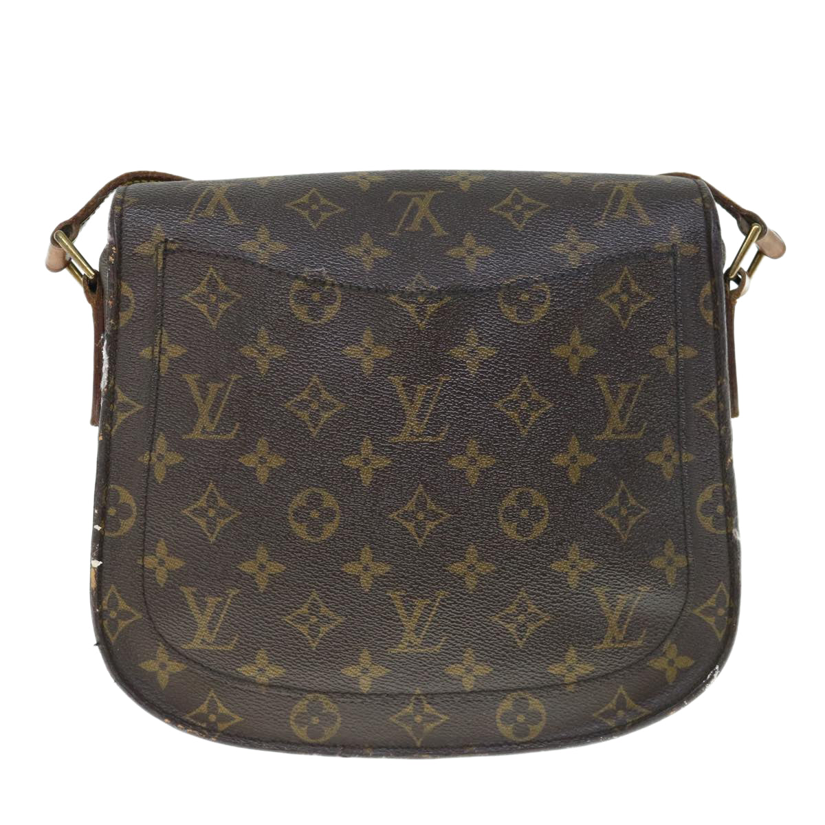 LOUIS VUITTON Monogram Saint Cloud GM Shoulder Bag M51242 LV tb974
