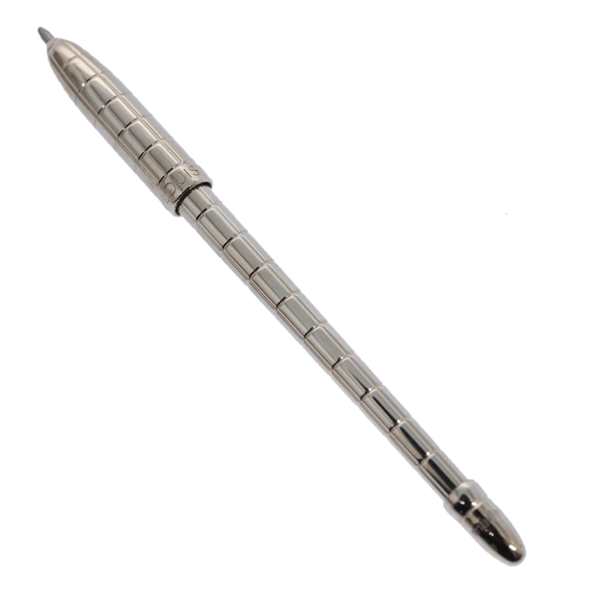LOUIS VUITTON Ballpoint Pen Silver LV tb979