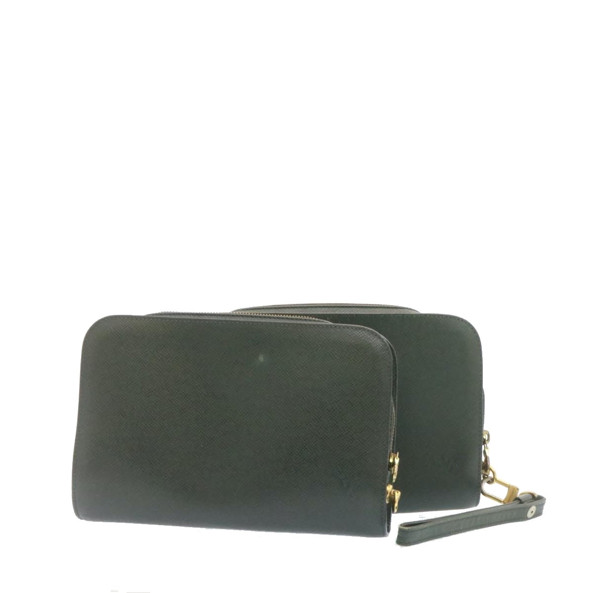 LOUIS VUITTON Taiga Baikal Clutch Bag Epicea M30184 LV th1508
