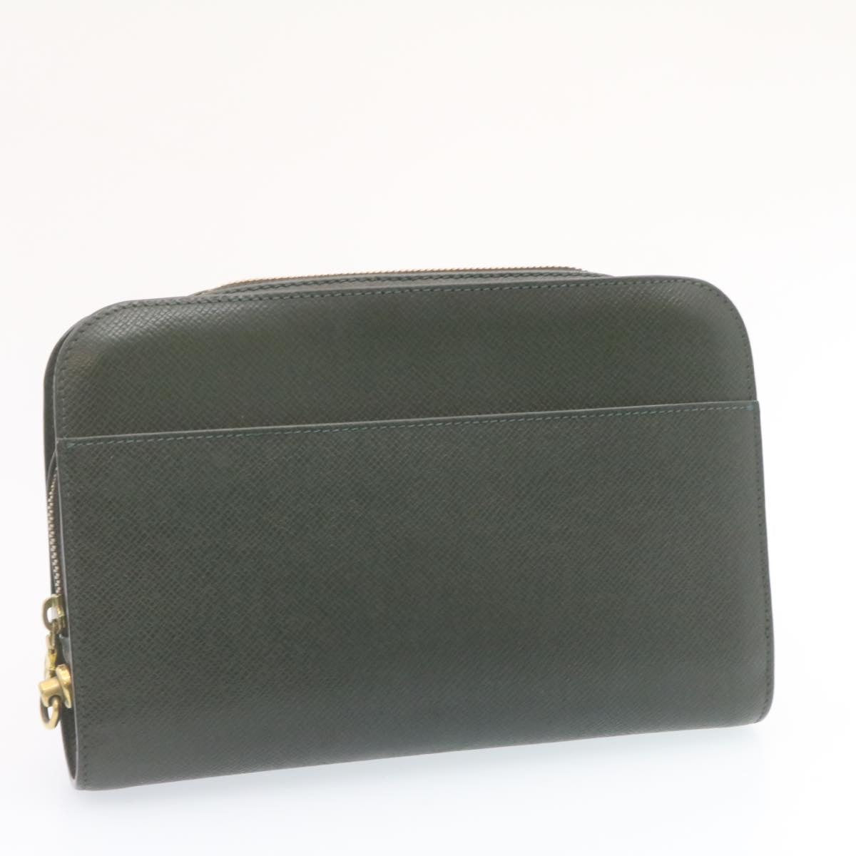 LOUIS VUITTON Taiga Baikal Clutch Bag Epicea M30184 LV th1508