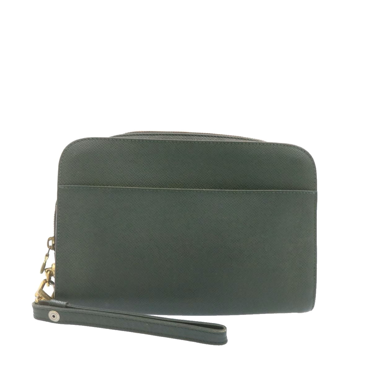 LOUIS VUITTON Taiga Baikal Clutch Bag Epicea M30184 LV th1508