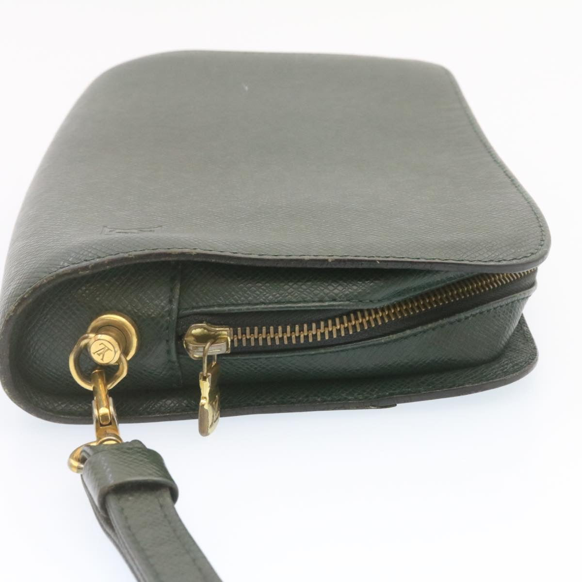 LOUIS VUITTON Taiga Baikal Clutch Bag Epicea M30184 LV th1508