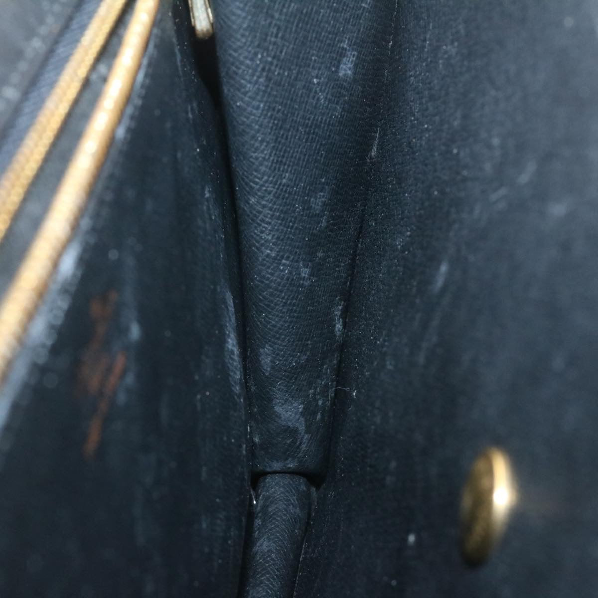 LOUIS VUITTON Epi Montaigne 27 Clutch Bag Blue M52655 LV th1620