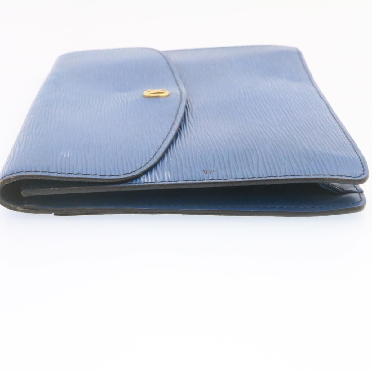 LOUIS VUITTON Epi Montaigne 27 Clutch Bag Blue M52655 LV th1620
