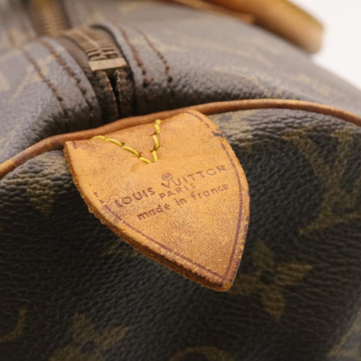 LOUIS VUITTON Monogram Speedy 40 Hand Bag M41522 LV th1870