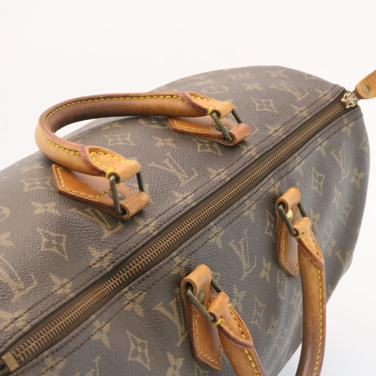 LOUIS VUITTON Monogram Speedy 40 Hand Bag M41522 LV th1870