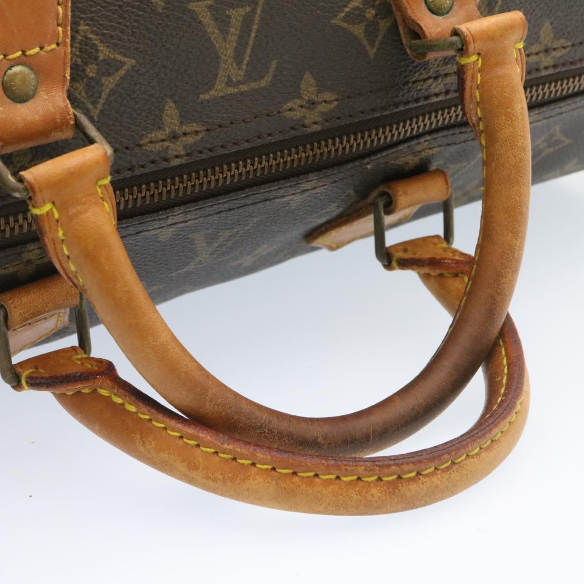 LOUIS VUITTON Monogram Speedy 40 Hand Bag M41522 LV th1870