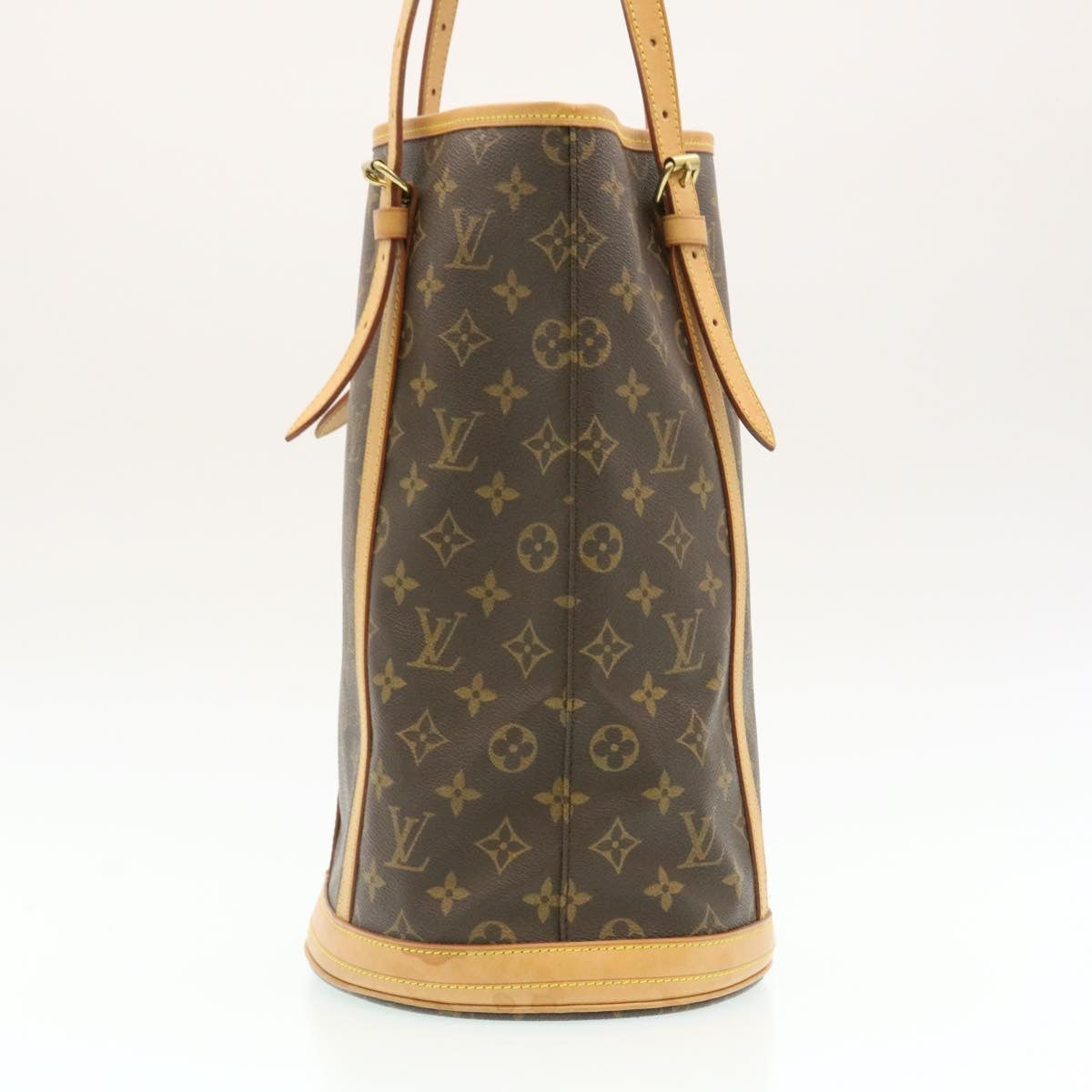 LOUIS VUITTON Monogram Bucket GM Shoulder Bag M42236 LV th1989