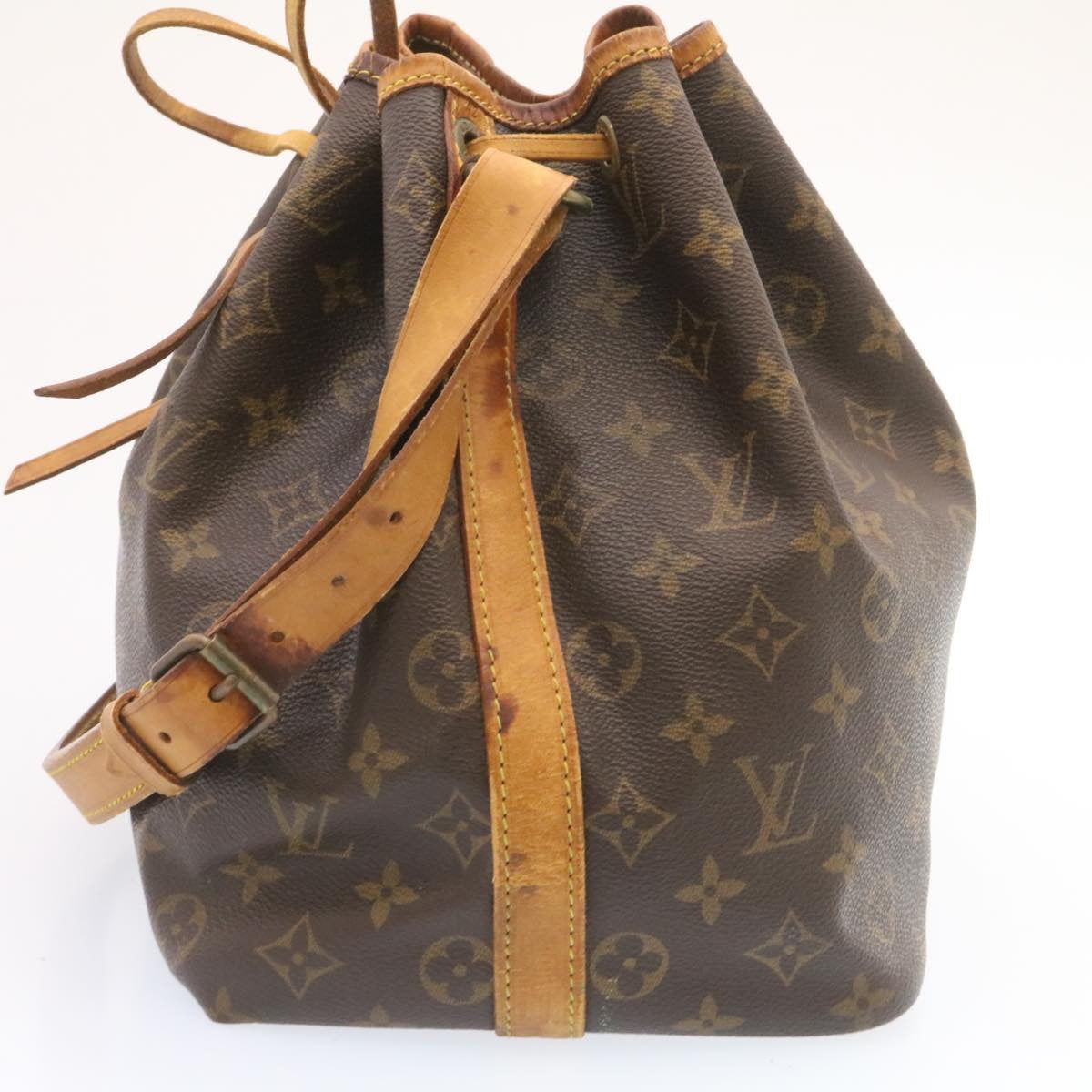 LOUIS VUITTON Monogram Petit Noe Shoulder Bag M42226 LV th1997