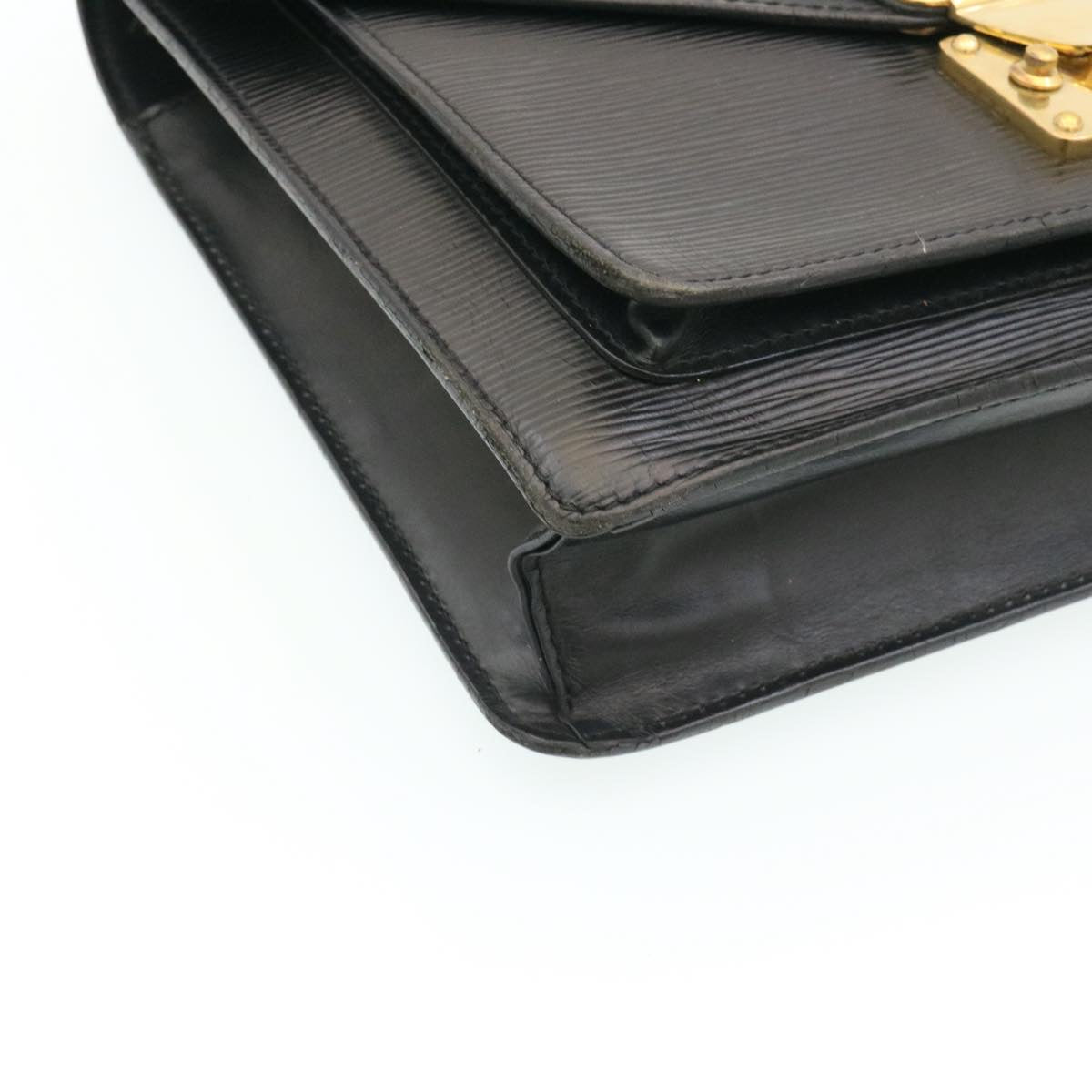 LOUIS VUITTON Epi Monceau Hand Bag Black M52122 LV th2099