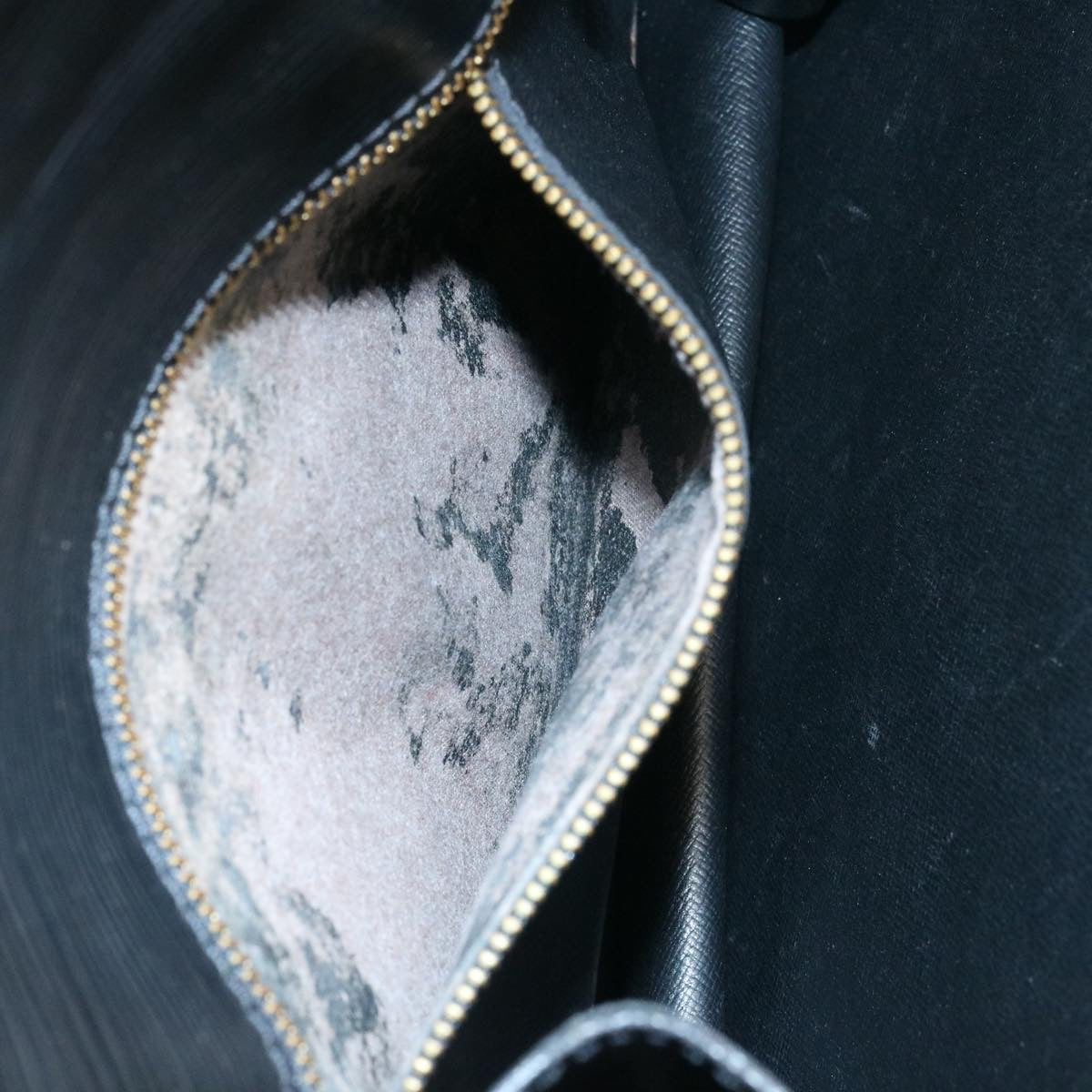 LOUIS VUITTON Epi Monceau Hand Bag Black M52122 LV th2099