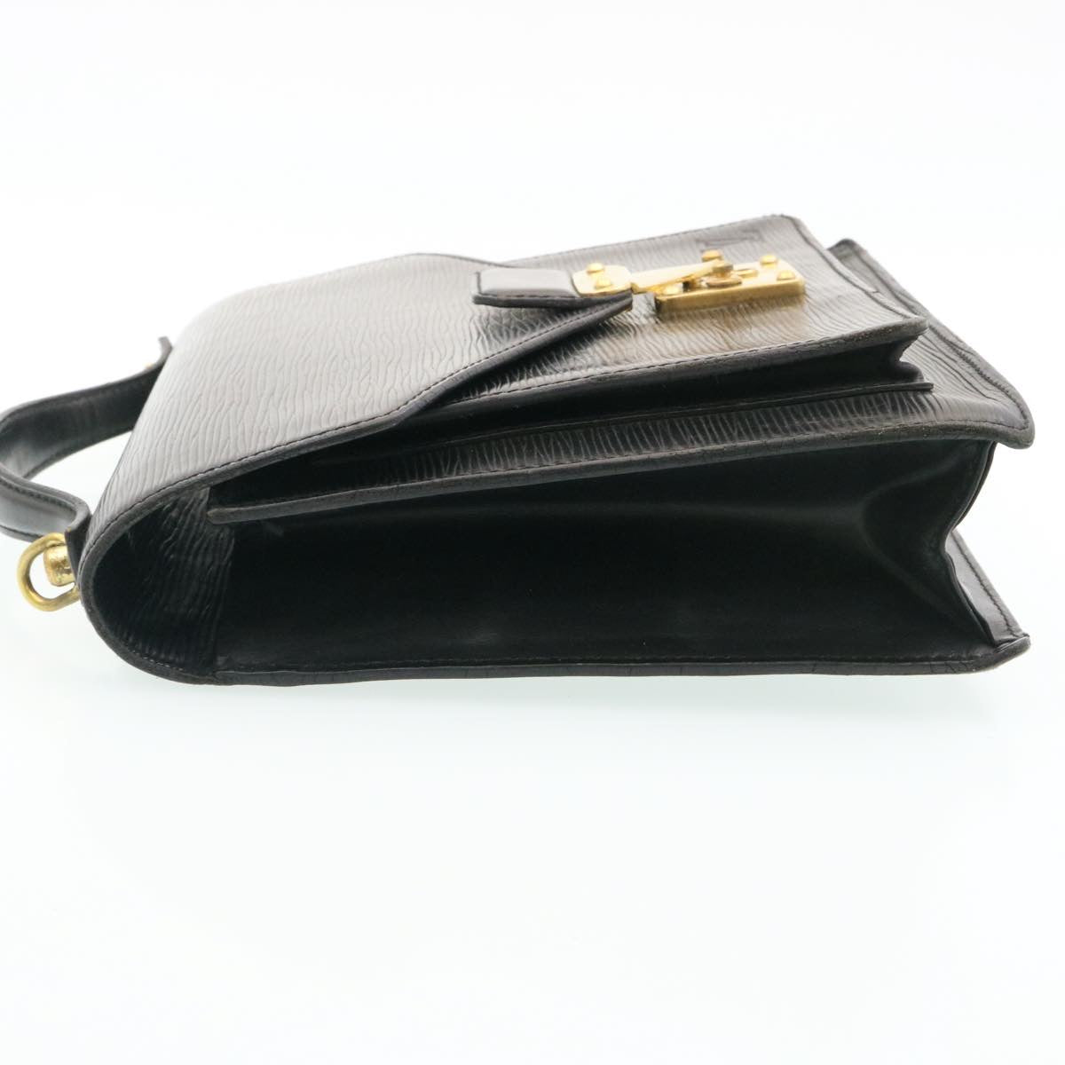 LOUIS VUITTON Epi Monceau Hand Bag Black M52122 LV th2099