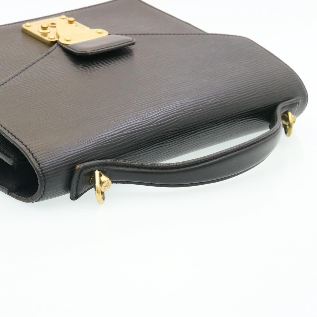 LOUIS VUITTON Epi Monceau Hand Bag Black M52122 LV th2099