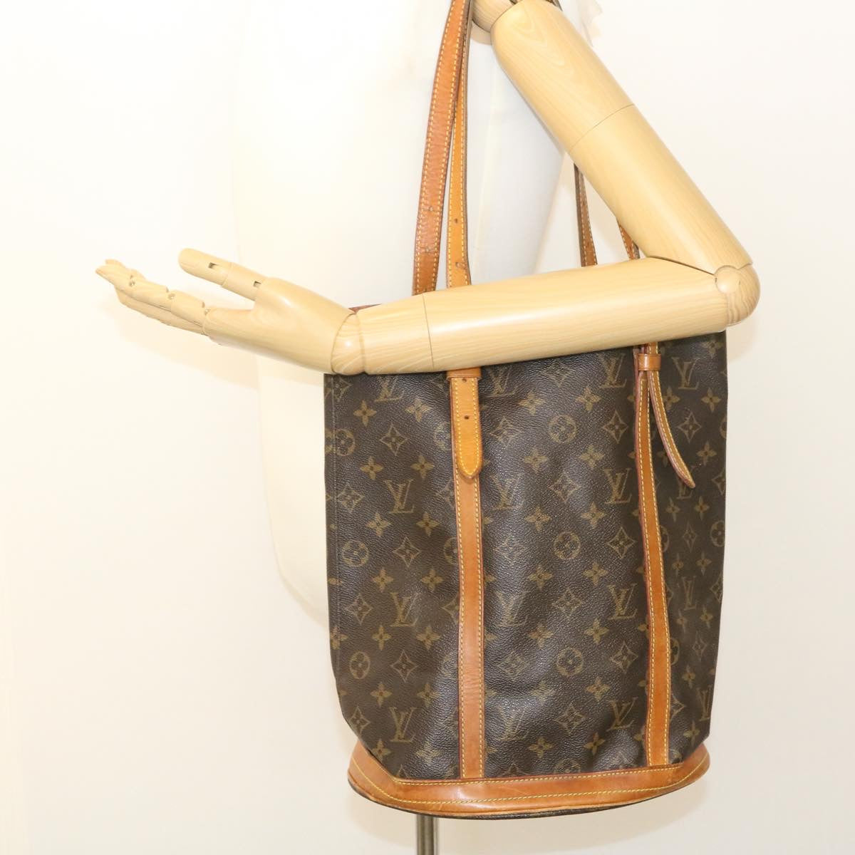 LOUIS VUITTON Monogram Bucket GM Shoulder Bag M42236 LV th2118