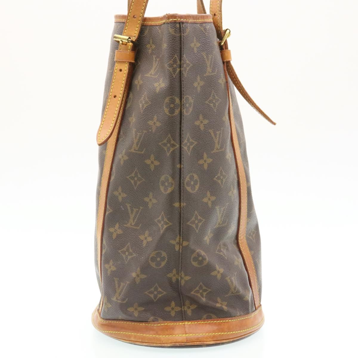 LOUIS VUITTON Monogram Bucket GM Shoulder Bag M42236 LV th2118