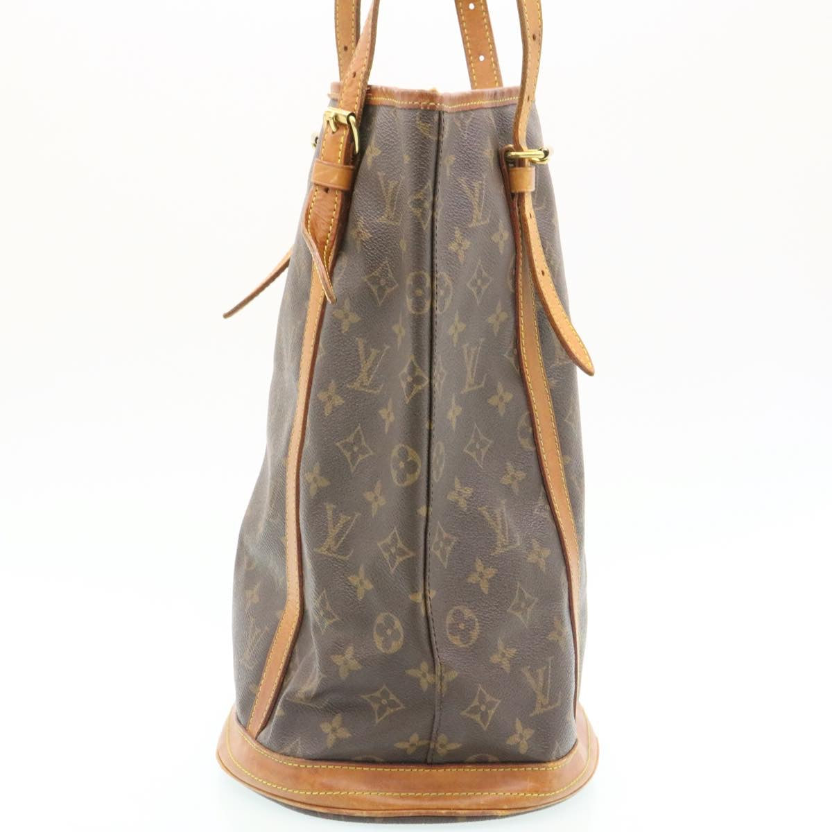 LOUIS VUITTON Monogram Bucket GM Shoulder Bag M42236 LV th2118