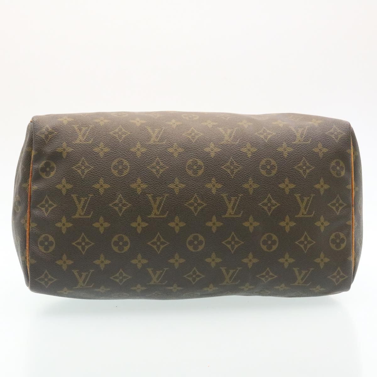 LOUIS VUITTON Monogram Speedy 35 Hand Bag M41524 LV th2156