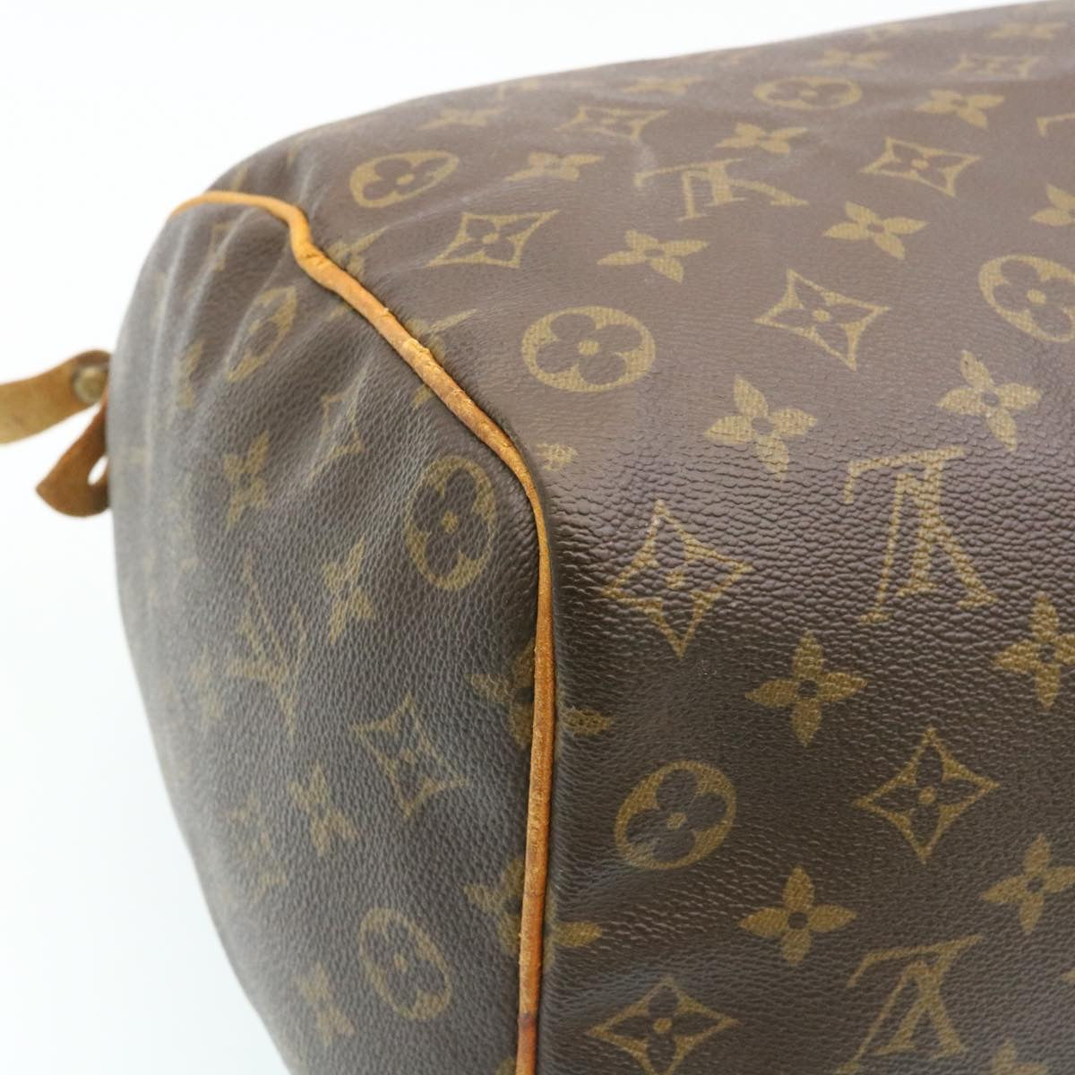 LOUIS VUITTON Monogram Speedy 35 Hand Bag M41524 LV th2156