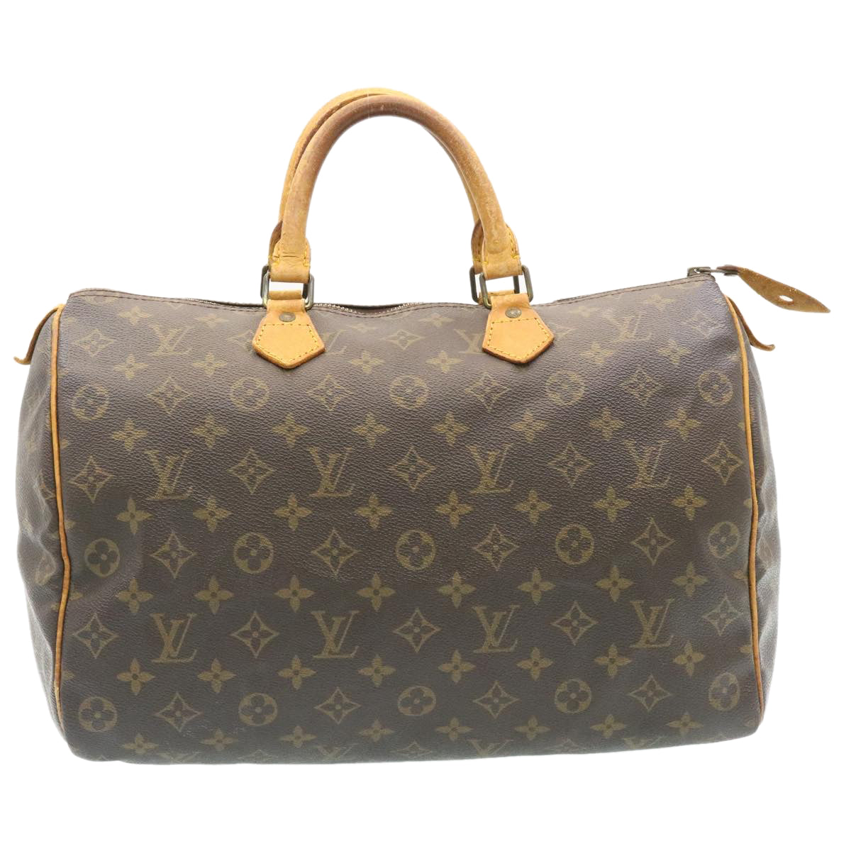 LOUIS VUITTON Monogram Speedy 35 Hand Bag M41524 LV th2156