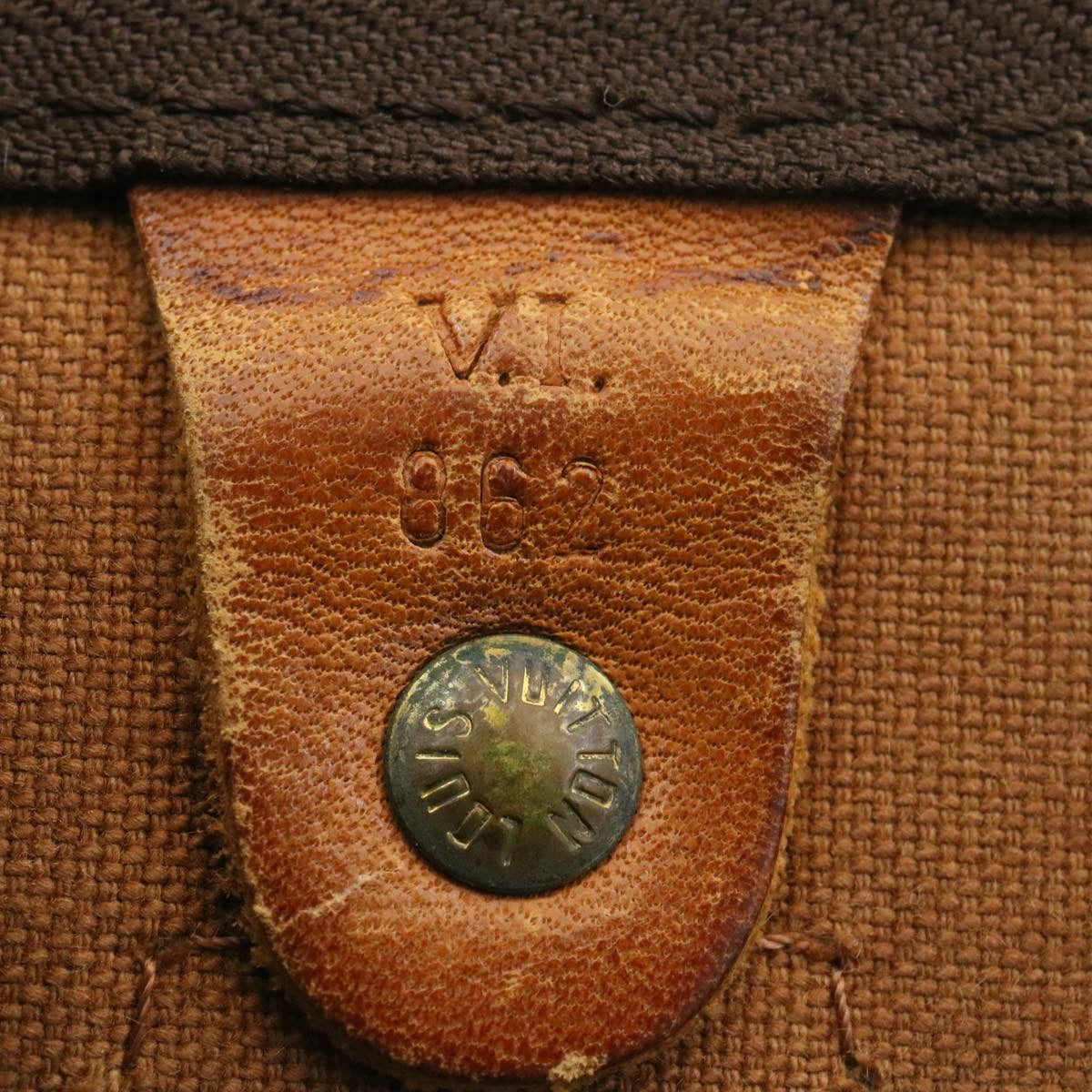 LOUIS VUITTON Monogram Speedy 35 Hand Bag M41524 LV th2156