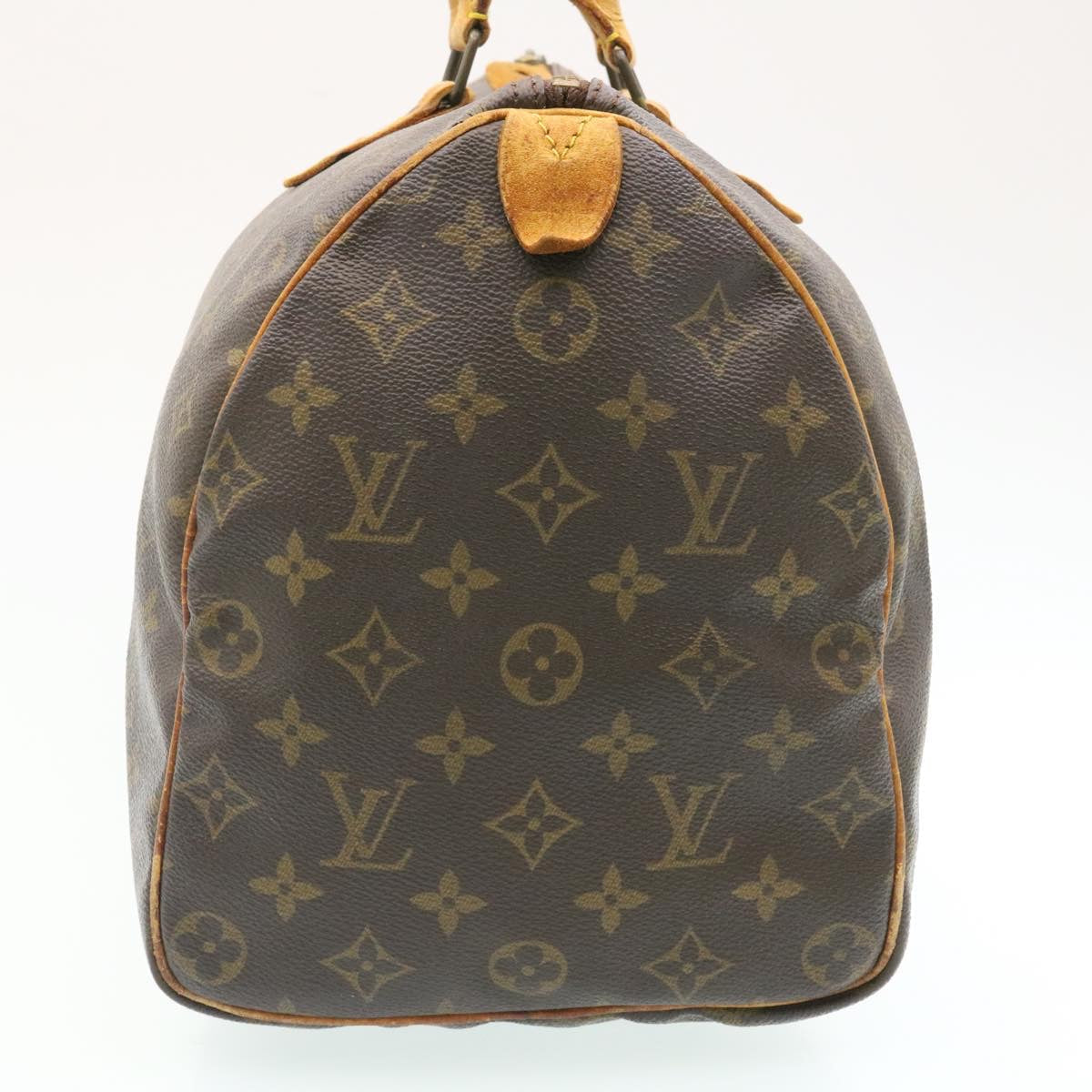 LOUIS VUITTON Monogram Speedy 35 Hand Bag M41524 LV th2156