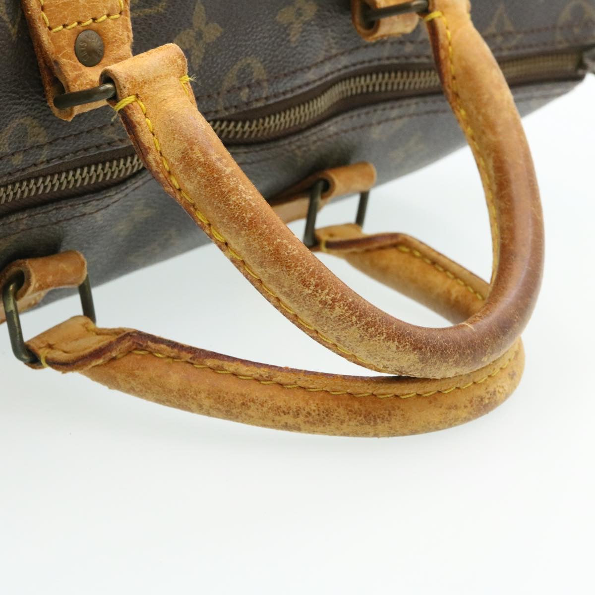 LOUIS VUITTON Monogram Speedy 35 Hand Bag M41524 LV th2156
