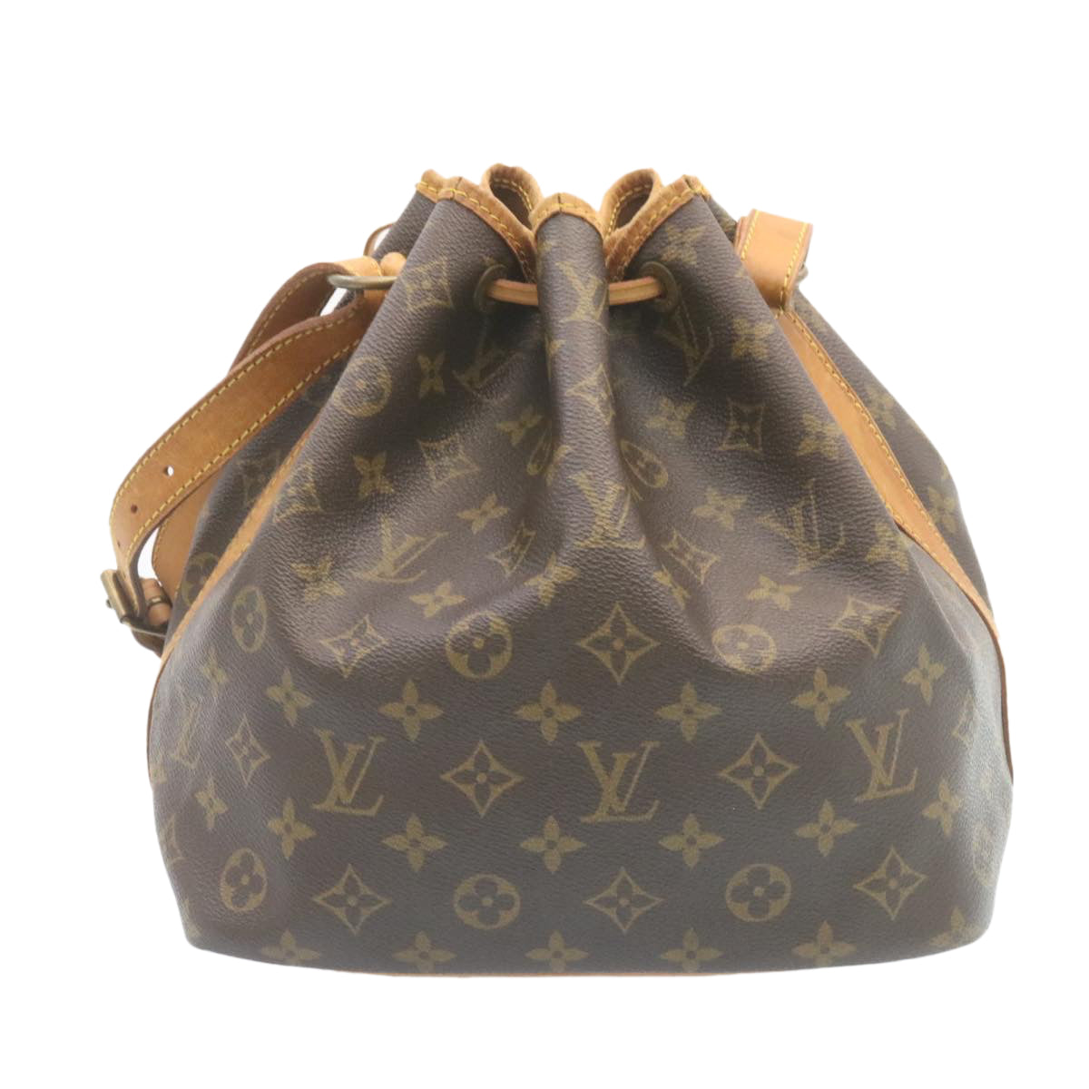 LOUIS VUITTON Monogram Petit Noe Shoulder Bag M42226 LV th2213