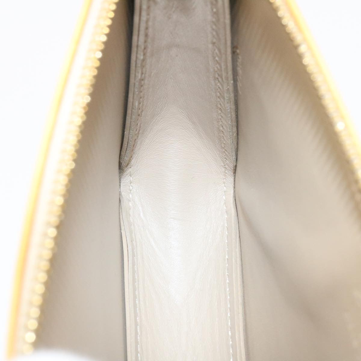 LOUIS VUITTON Monogram Vernis Lexington Pouch Beige Ｍ91010 LV th2401