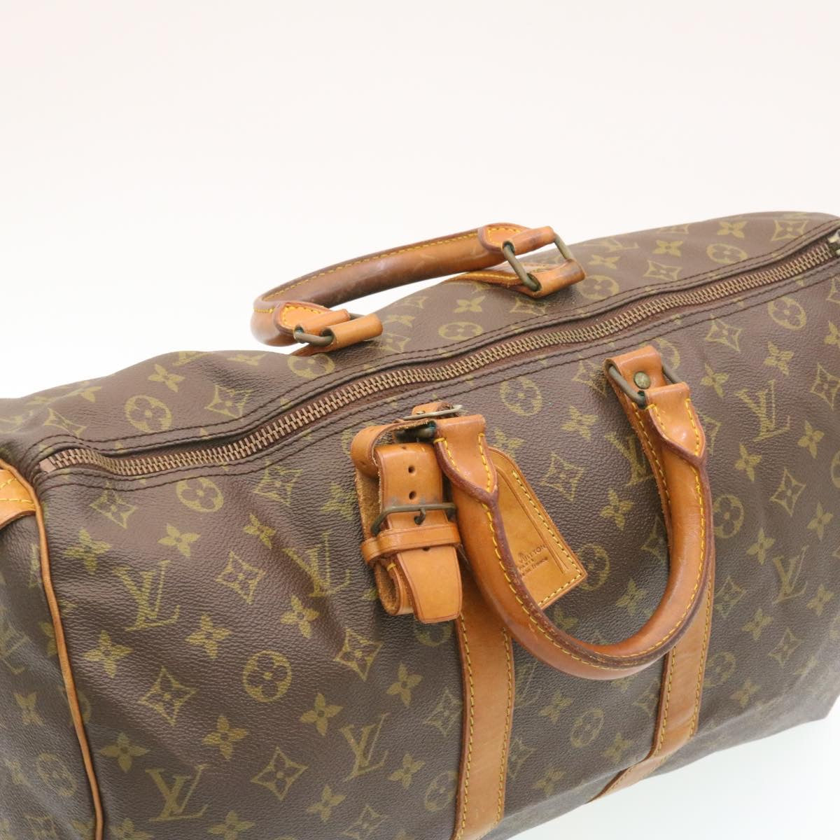 LOUIS VUITTON Monogram Keepall 45 Boston Bag Vintage M41428 LV th2410