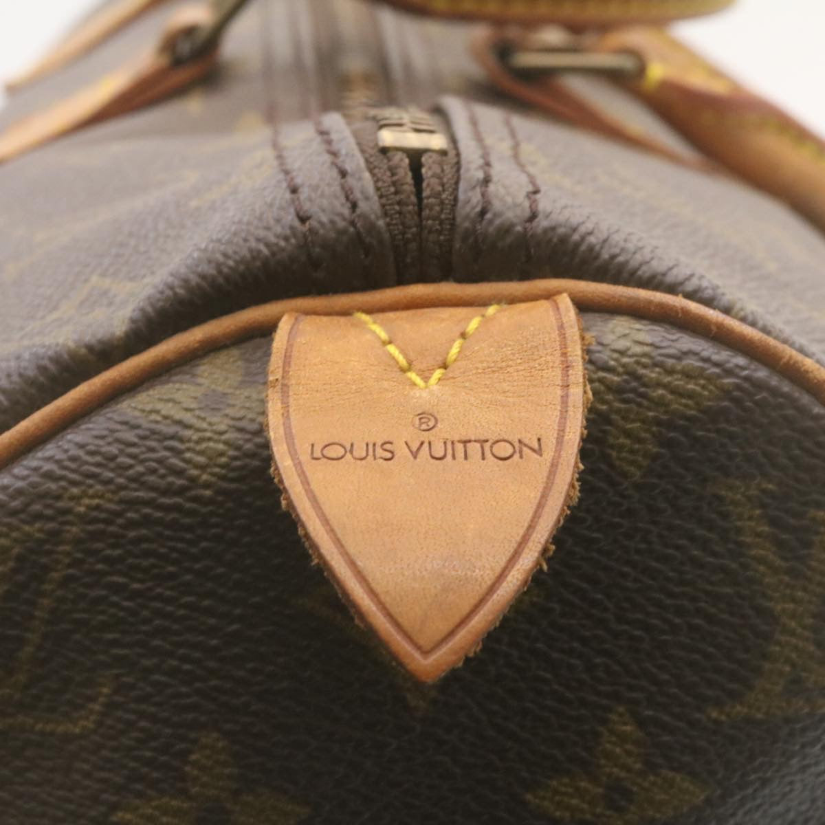 LOUIS VUITTON Monogram Speedy 40 Hand Bag M41522 LV th2421