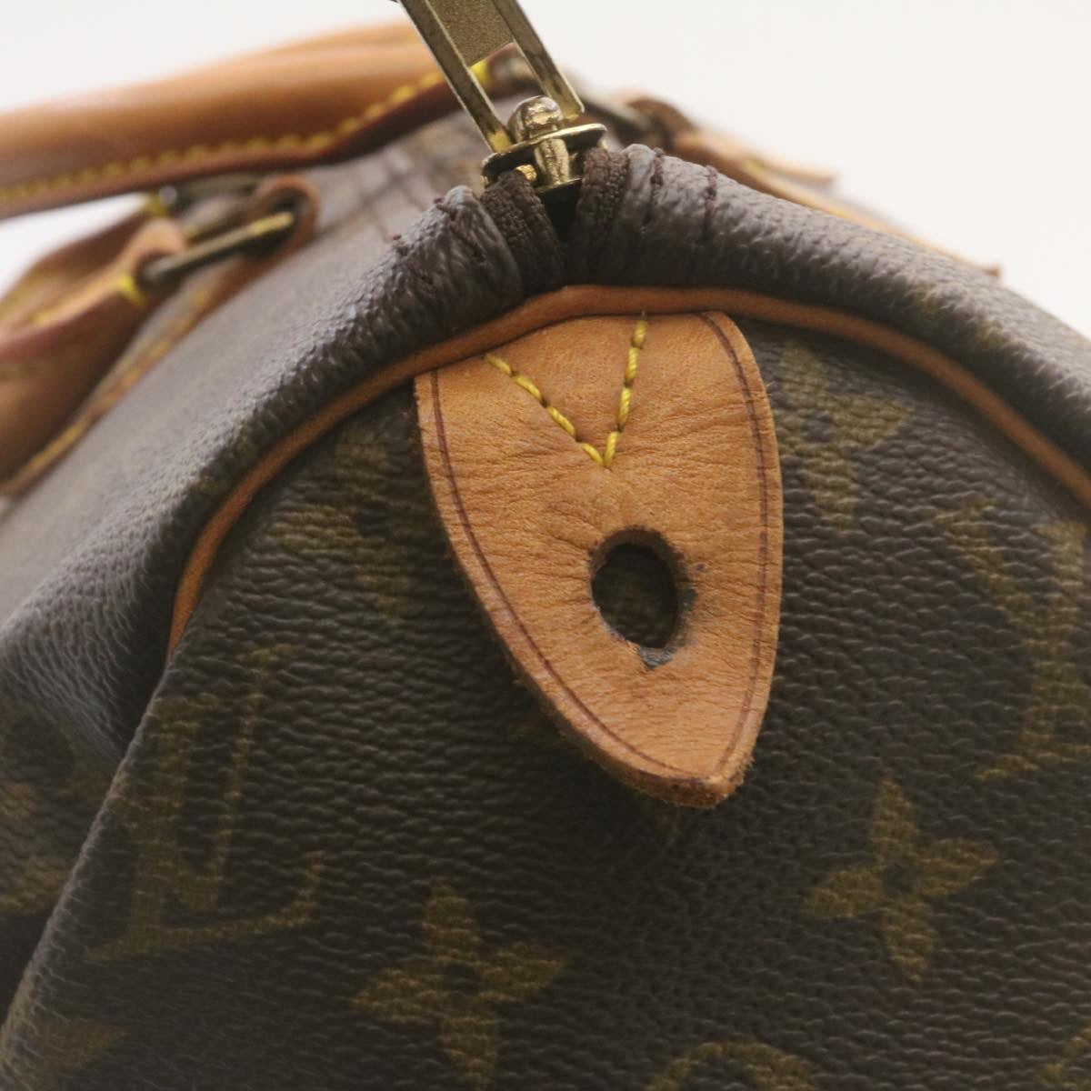 LOUIS VUITTON Monogram Speedy 40 Hand Bag M41522 LV th2421