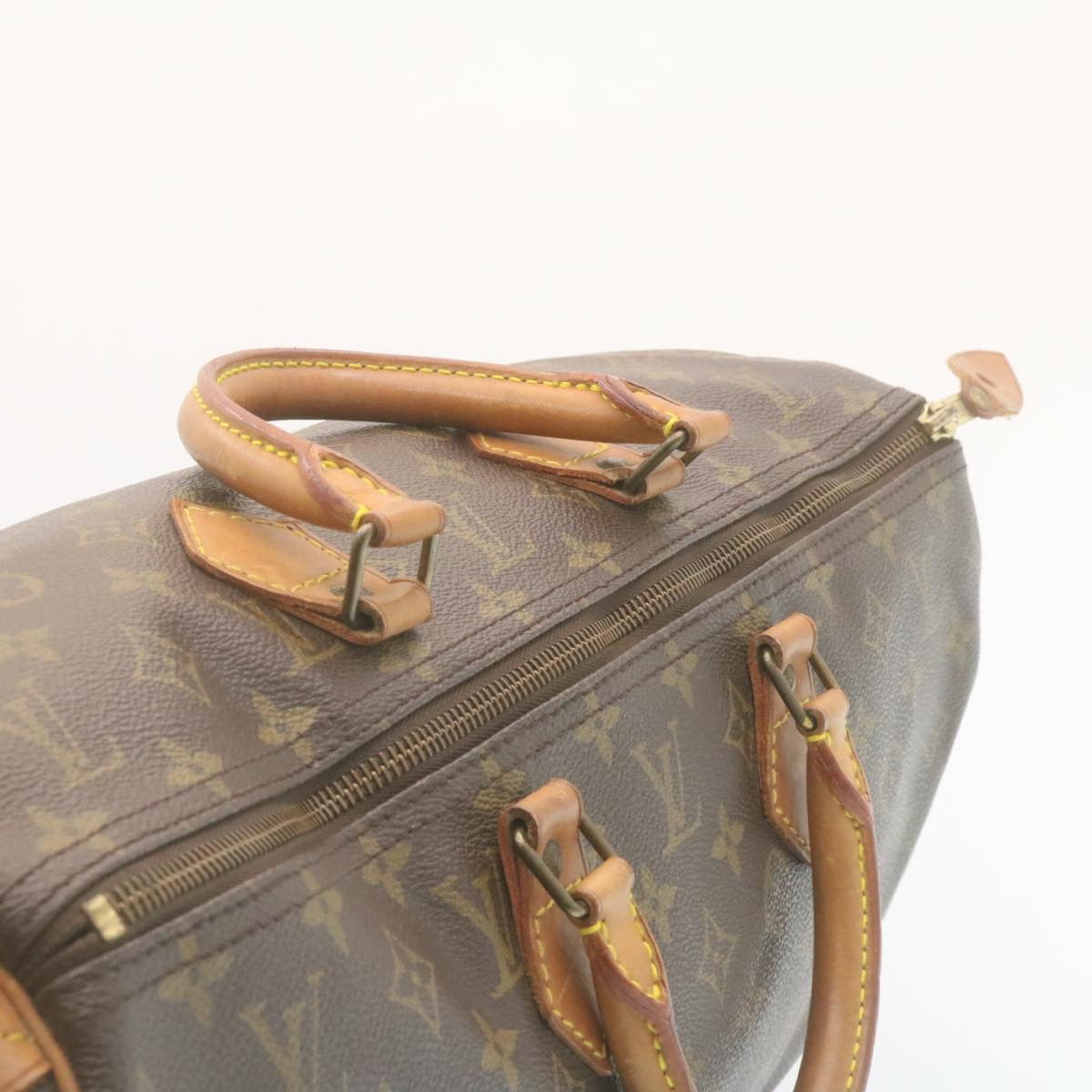 LOUIS VUITTON Monogram Speedy 40 Hand Bag M41522 LV th2421
