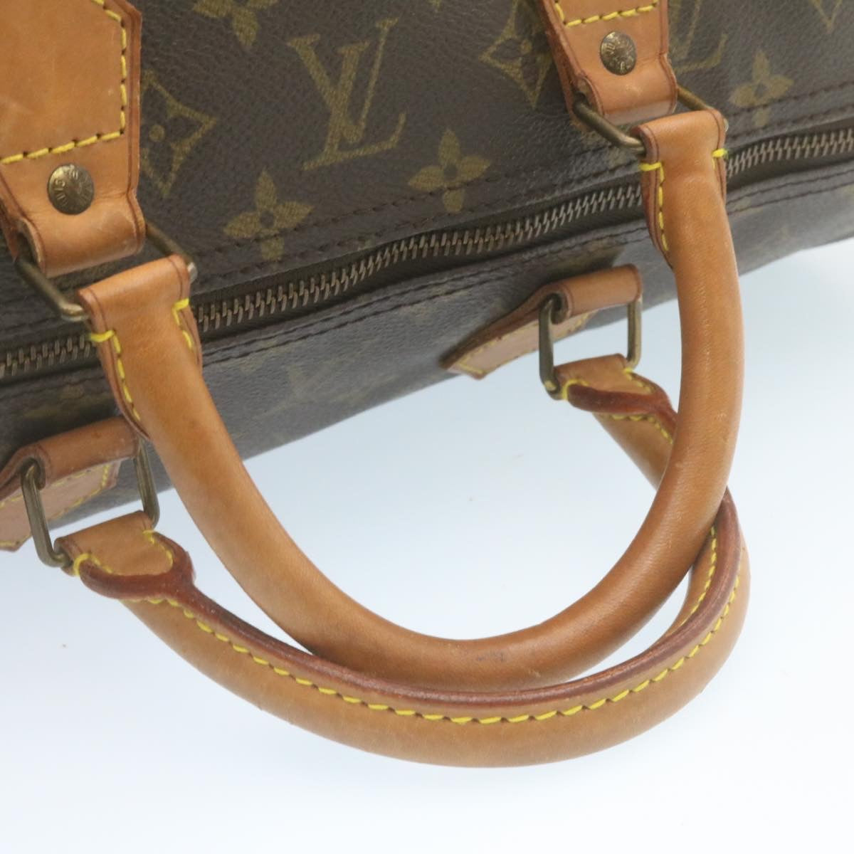LOUIS VUITTON Monogram Speedy 40 Hand Bag M41522 LV th2421