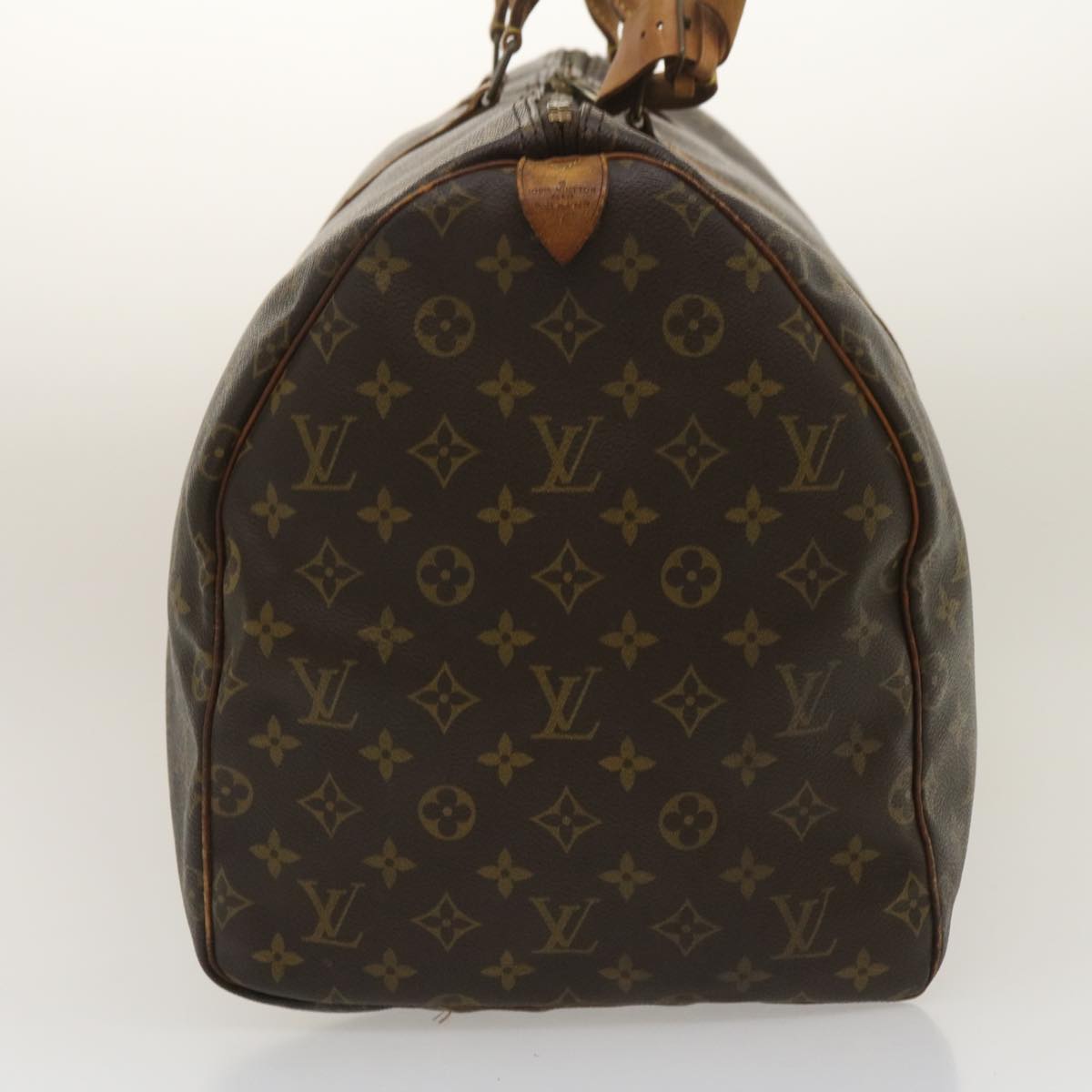 LOUIS VUITTON Monogram Keepall 55 Boston Bag M41424 LV th2435
