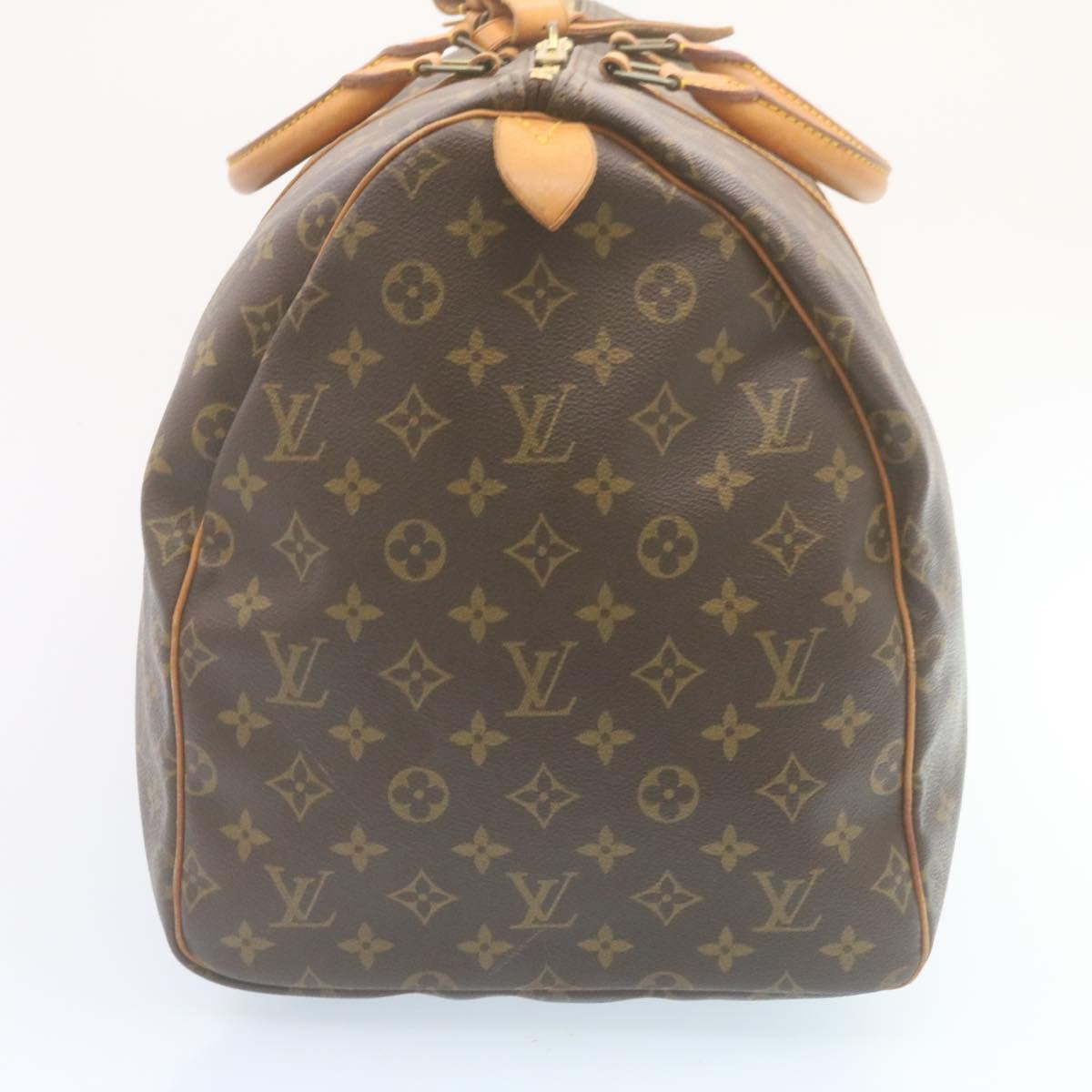 LOUIS VUITTON Monogram Keepall 55 Boston Bag M41424 LV th2436