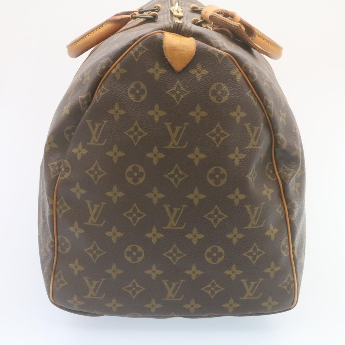 LOUIS VUITTON Monogram Keepall 55 Boston Bag M41424 LV th2436