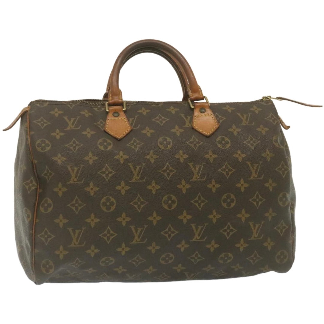 LOUIS VUITTON Monogram Speedy 35 Hand Bag M41524 LV th2445