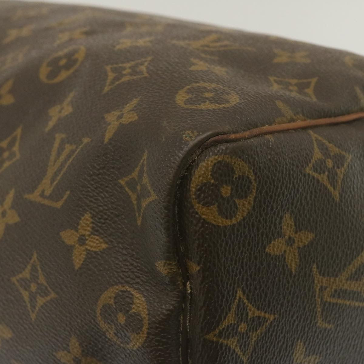 LOUIS VUITTON Monogram Speedy 35 Hand Bag M41524 LV th2445
