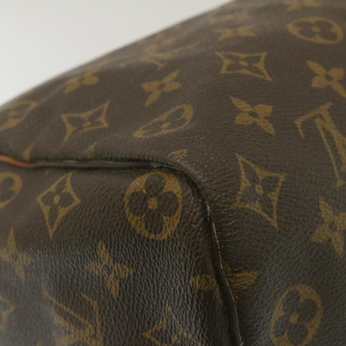 LOUIS VUITTON Monogram Speedy 35 Hand Bag M41524 LV th2445