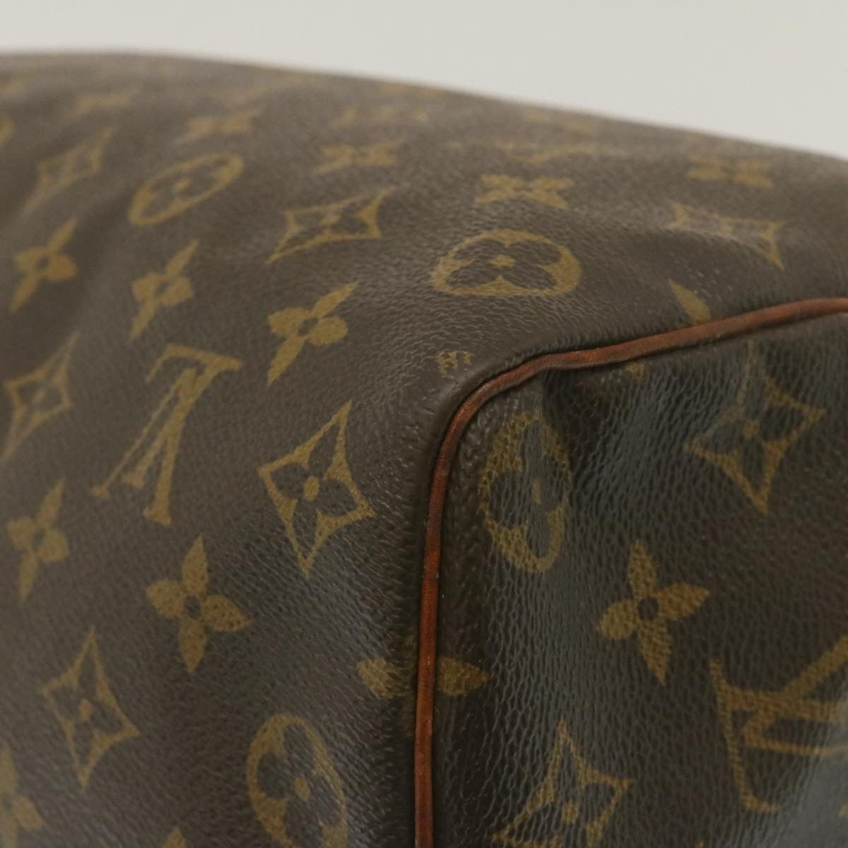 LOUIS VUITTON Monogram Speedy 35 Hand Bag M41524 LV th2445