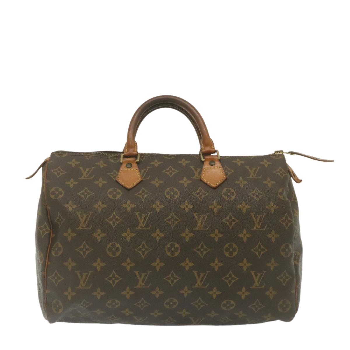 LOUIS VUITTON Monogram Speedy 35 Hand Bag M41524 LV th2445