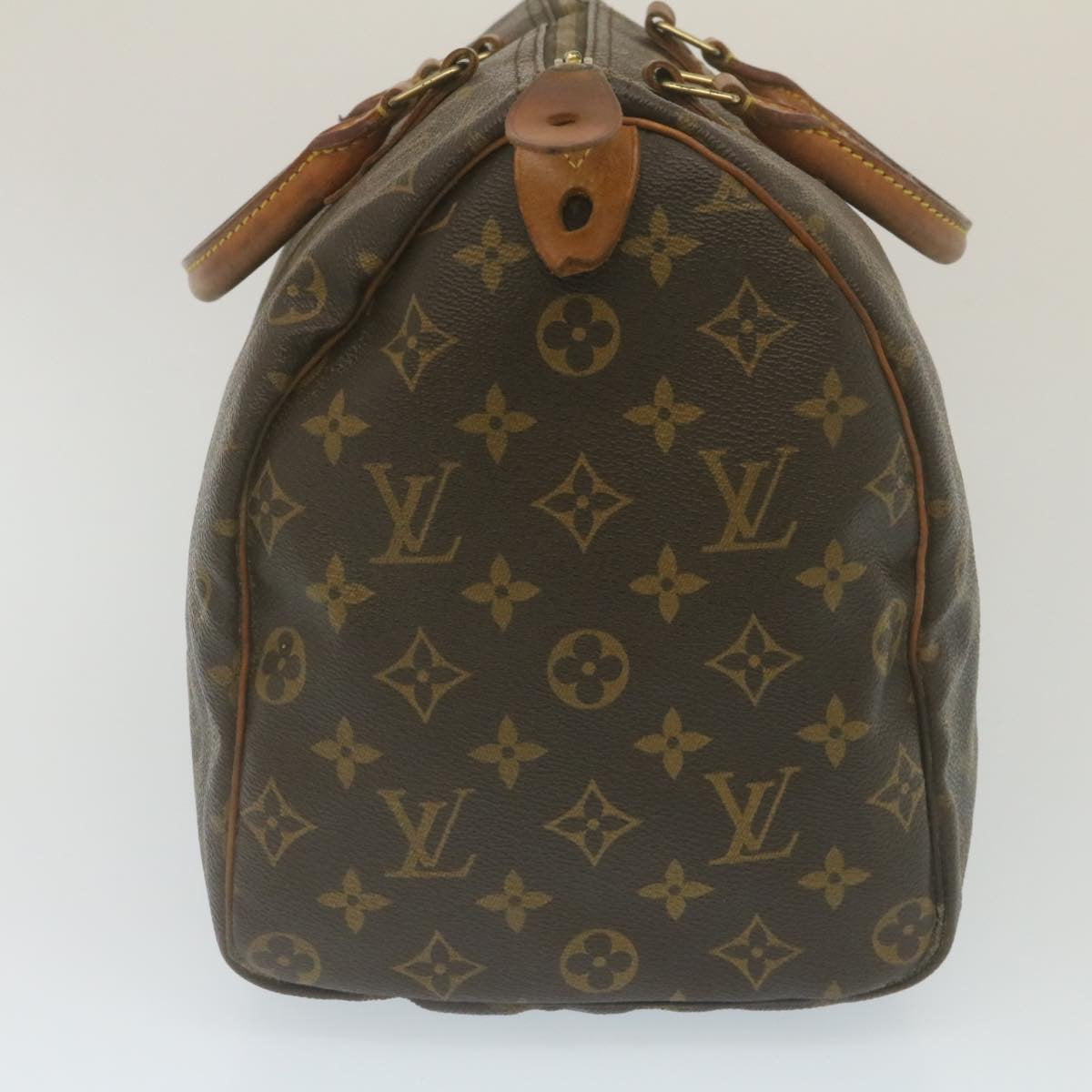 LOUIS VUITTON Monogram Speedy 35 Hand Bag M41524 LV th2445