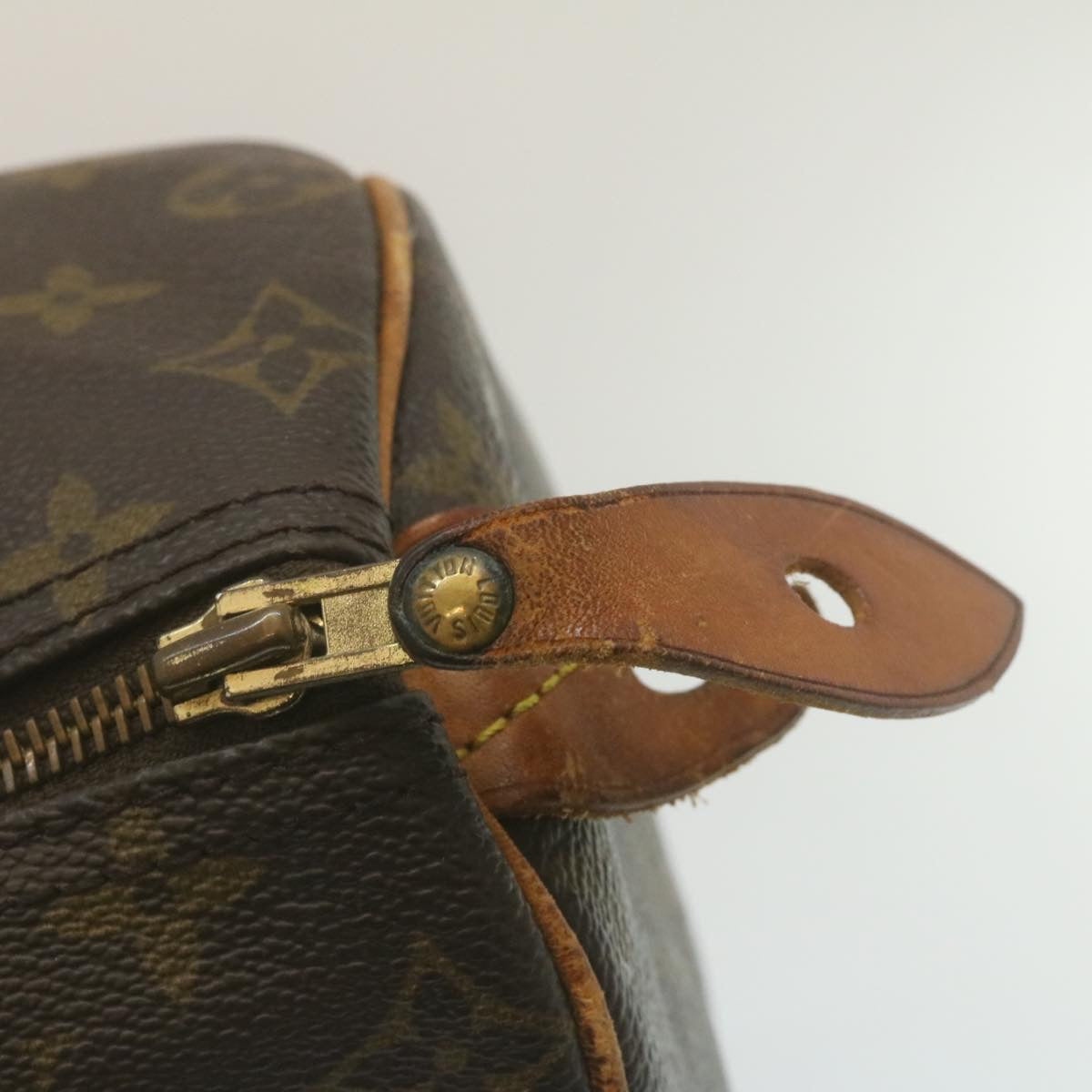 LOUIS VUITTON Monogram Speedy 40 Hand Bag M41522 LV th2454
